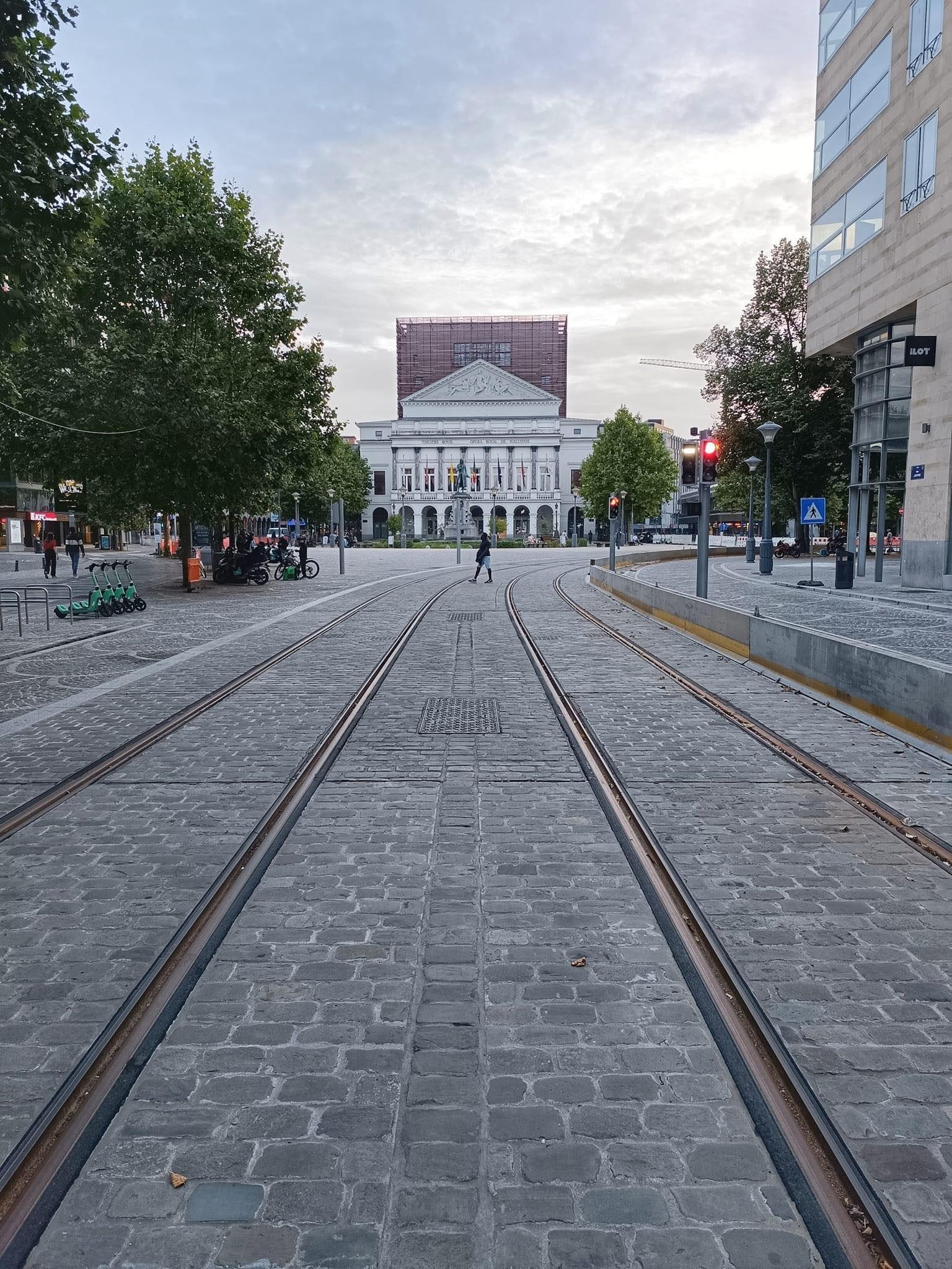 België Gres gezaagd oppervlak – 30.000 m2 Stad Luik in België